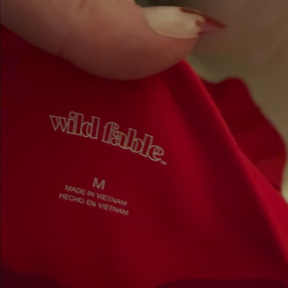 Wild Fable Red Mini Dress - Picture 3 of 4